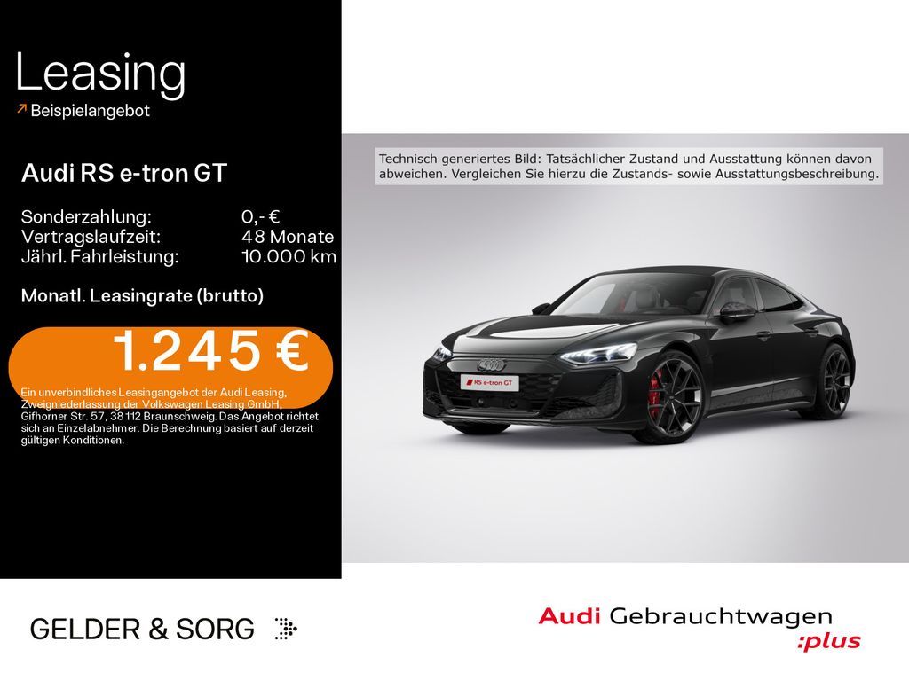 Audi RS e-tron GT perf. qu. Carbon*Keramik*Air*B&O*Hu Leasing