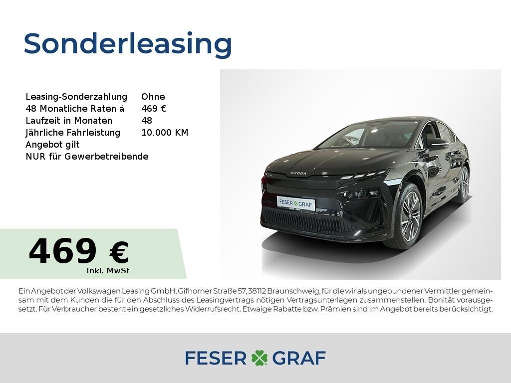 Skoda Enyaq Coupe Selection 85 -AHK,NAVI,KAMERA,MATRIX Leasing