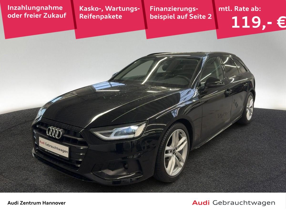 Audi A4 Avant 40 TDI advanced AHK Navi virtual LED DAB Leasing