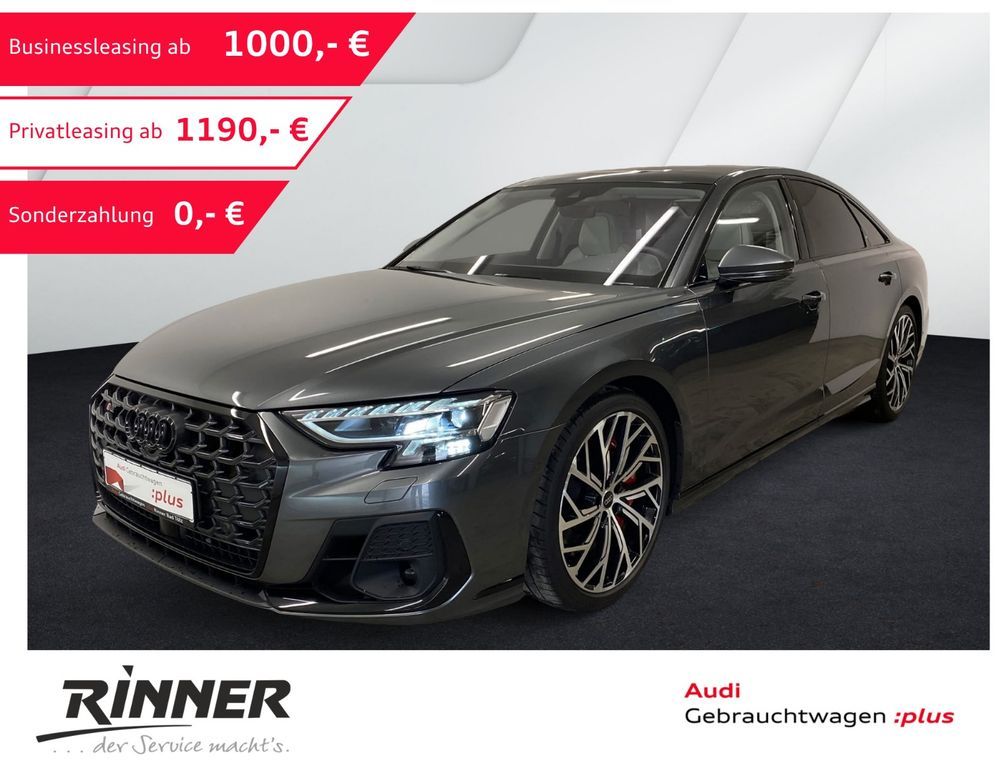 Audi S8 4.0 TFSI quattro HD Matrix+Pano-Standhzg+B&O Leasing