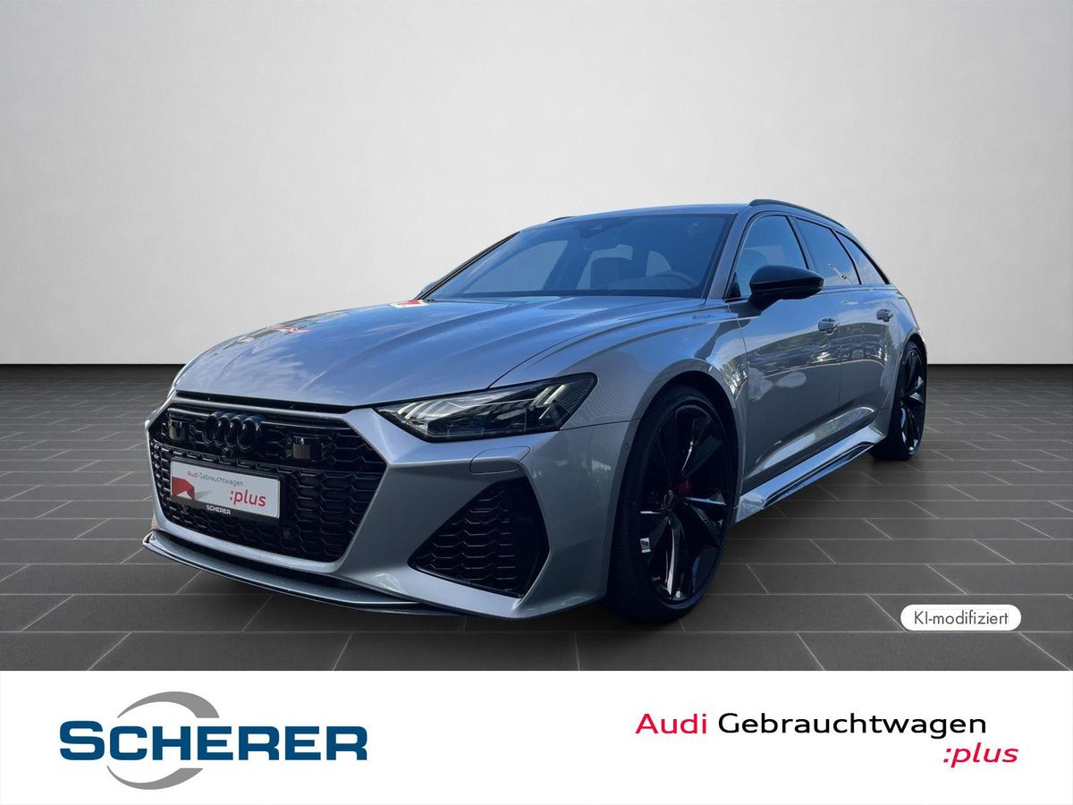 Audi RS6 Avant HD-MATRIX B&O STD-HEIZUNG AHK OPTIK-SCHWARZ+ RS-ABGAS Leasing