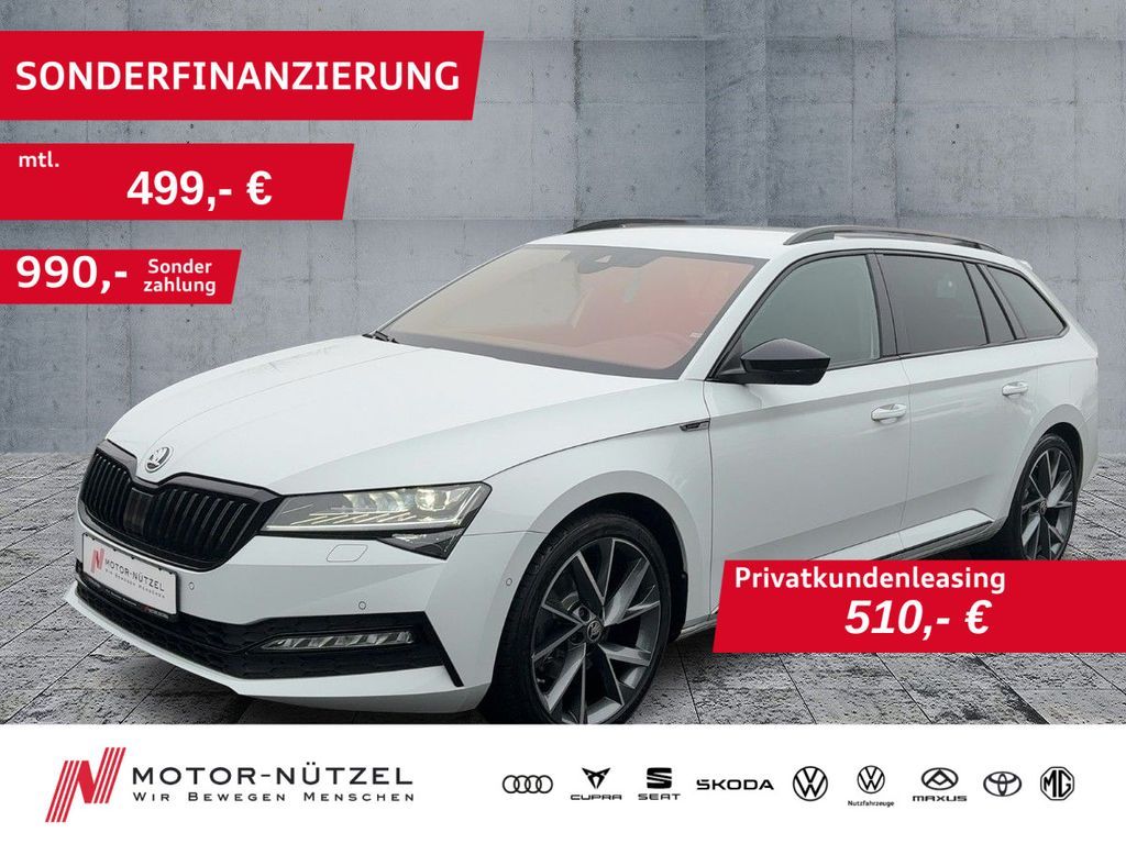 Skoda Superb Combi 2.0 TDI DSG SPORTLINE LED+NAVI+ACC Leasing