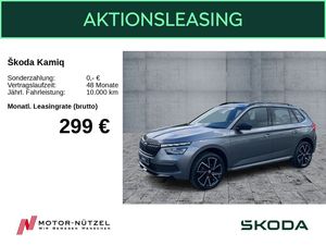 Skoda Kamiq 1.0 TSI Monte Carlo RFK PANO SHZ LED WiPa