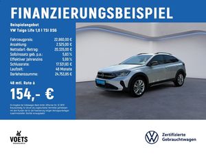 Volkswagen Taigo Life 1,0 l TSI DSG TravelAssist+KEYLESS+LE