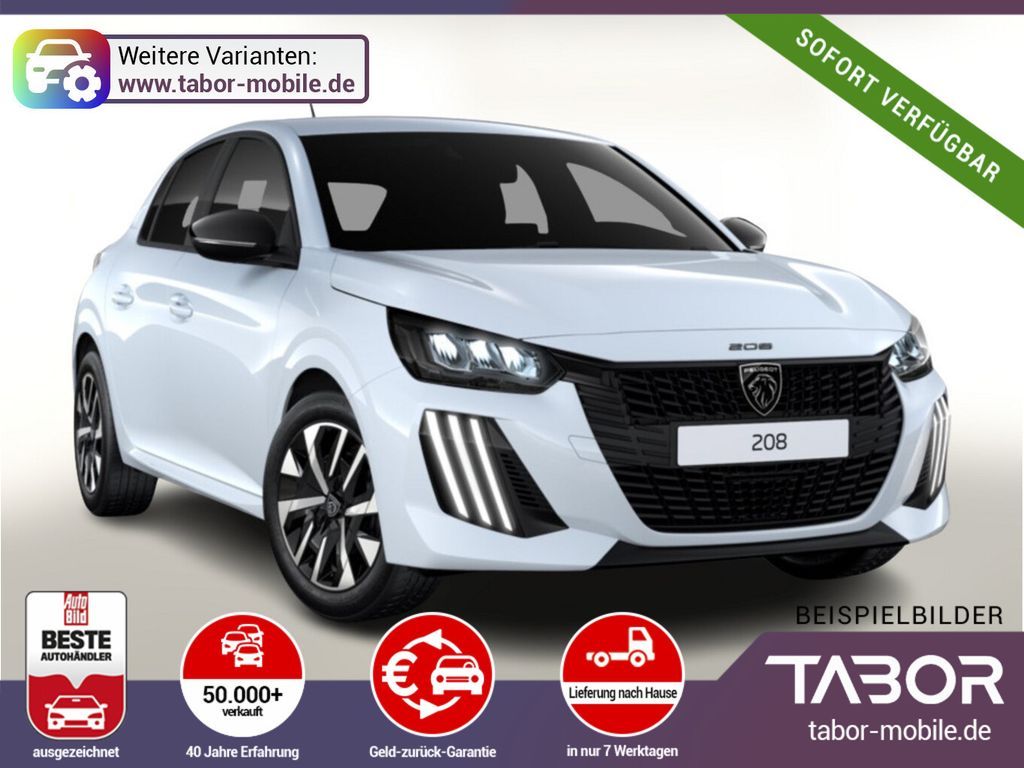 Peugeot 208 Hybrid Style LED CarPlay PDC Temp Isofix BT Leasing