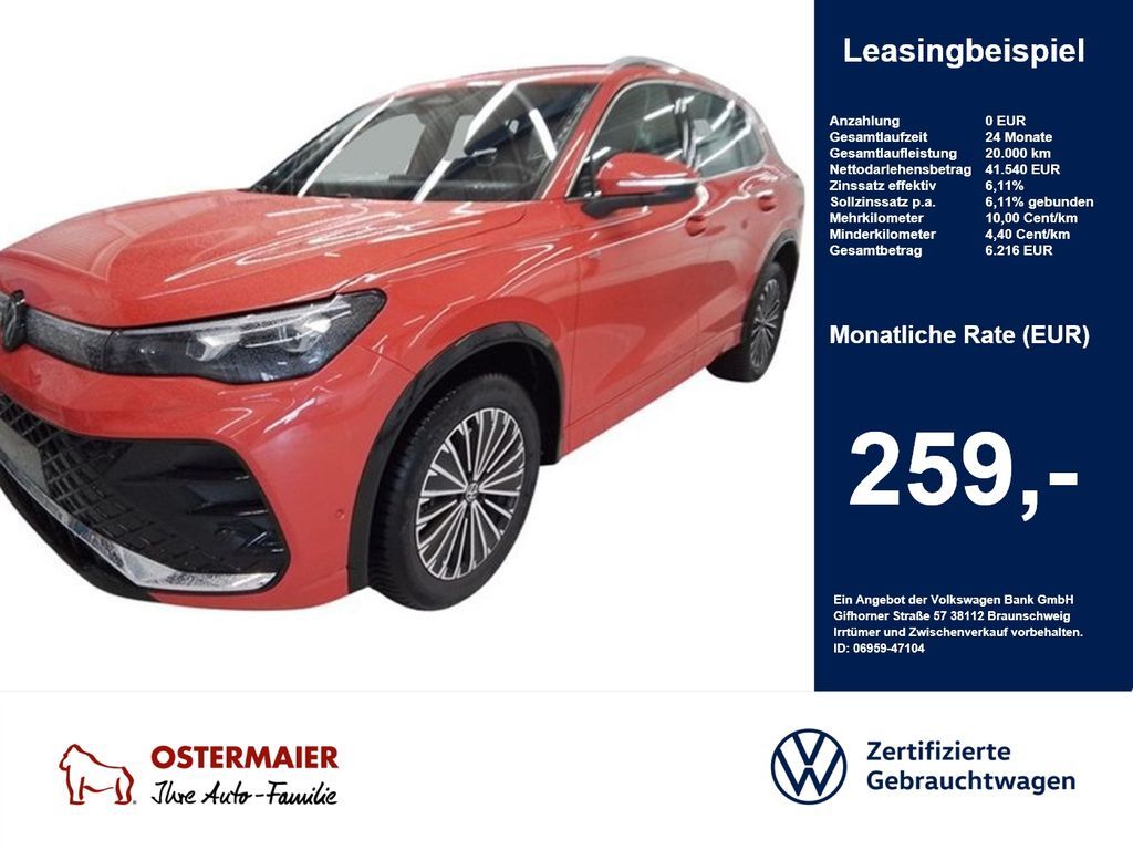 Volkswagen Tiguan R-LINE 4M 2.0TSI 265PS.DSG.MATRIX.NAVI.5J Leasing