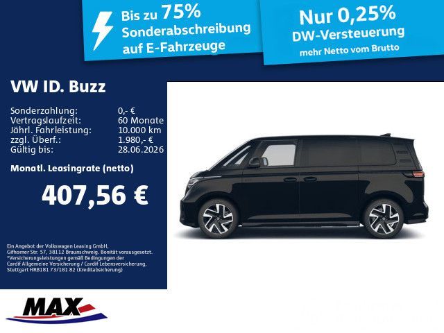 Volkswagen ID. Buzz GTX 4MO*KR*EUPE 68.222,70*WUNSCHFAHRZEU Leasing
