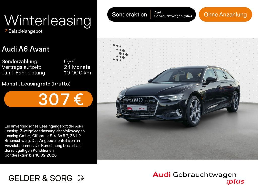 Audi A6 Avant 45 TFSI quattro Matrix*AHK*RFK*Virtual Leasing