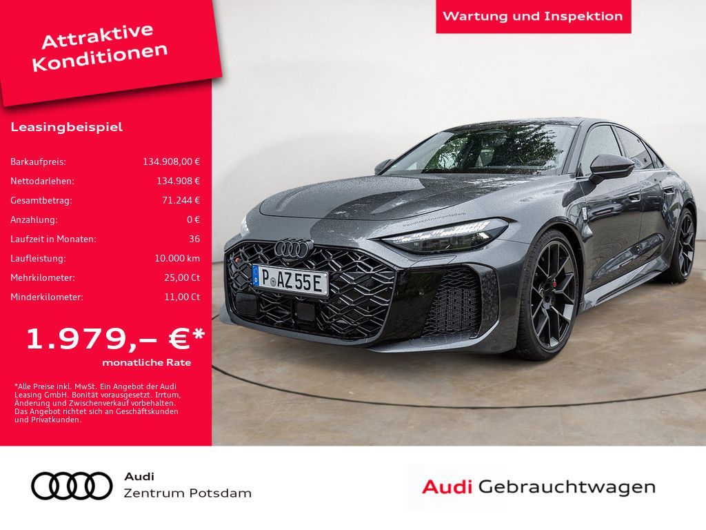 Audi RS 5 Limousine quattro 360° MATRIX PANO B&O ACC Leasing