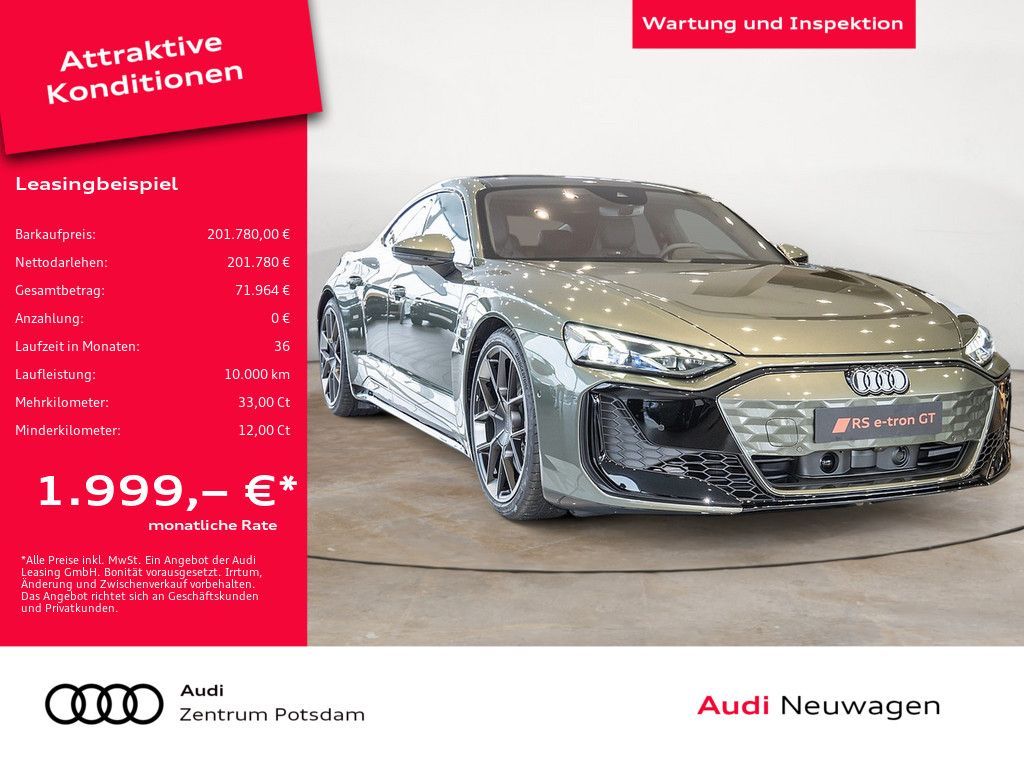 Audi RS e-tron GT performance 360° HUD B&O NACHTSICHT Leasing