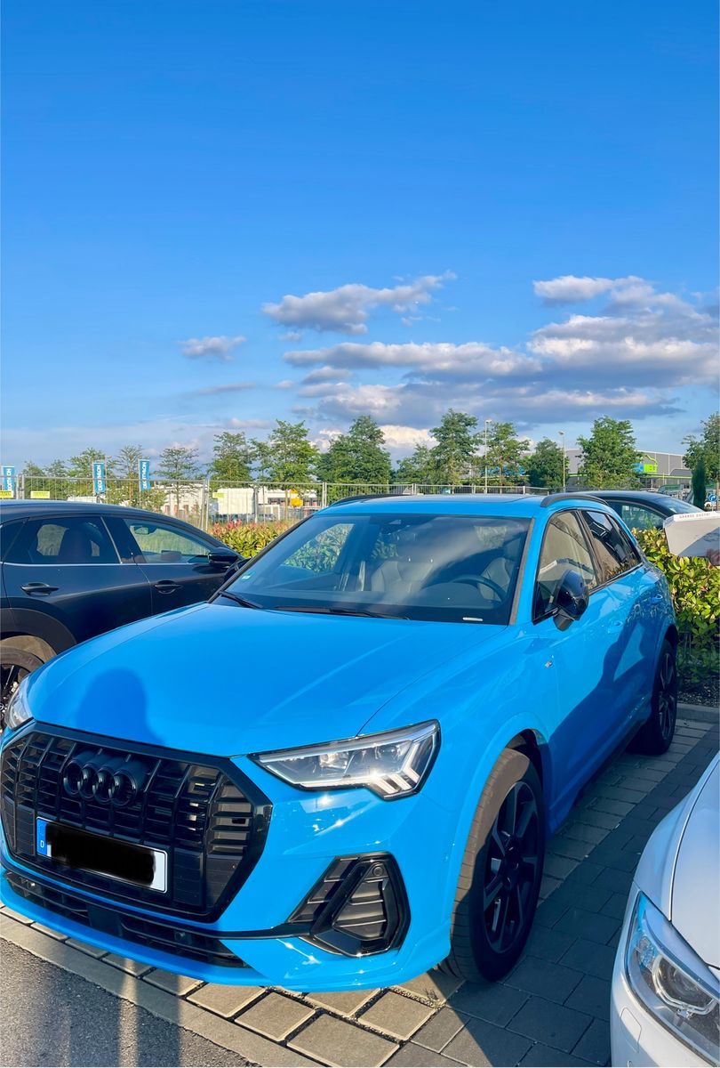 Audi Q3 S-line S tr. LED AHK Virtual+ PANO Stdhzg, 8-fach Bereifung Leasingübernahme