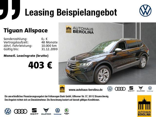Volkswagen Tiguan Allspace 2.0 TDI 4M Life DSG *7-Sitze*AHK Leasing