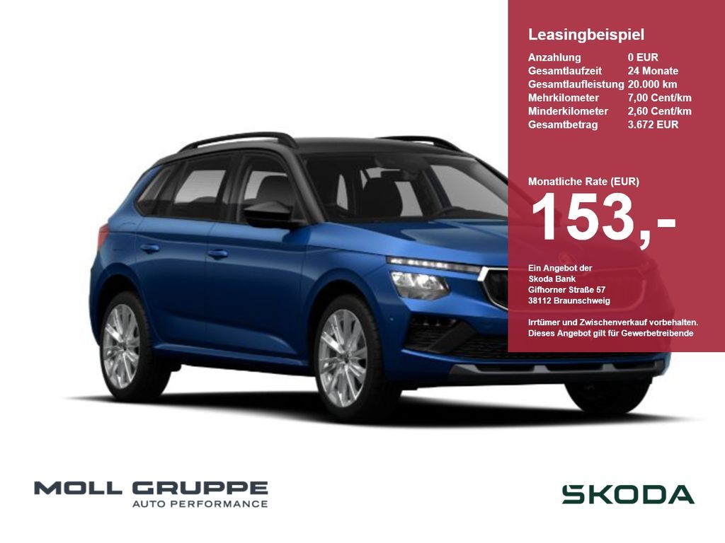 Skoda Kamiq 1.5 TSI DSG Selection ACC AHK EL.HECK KAM Leasing