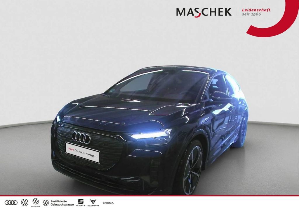Audi Q4 Sportback e-tron 45 AHK LM21 Black Sonderleas Leasing