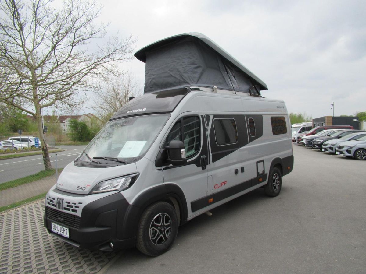 Fiat Ducato Sunlight Cliff 640 X mit Aufstelldach! #SOFORT Leasing