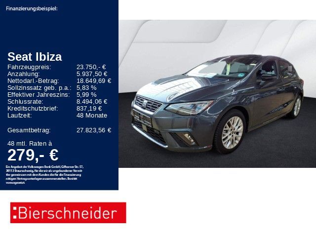 Seat Ibiza 1.5 TSI DSG FR VOLL LED KEYLESS CAM Leasing