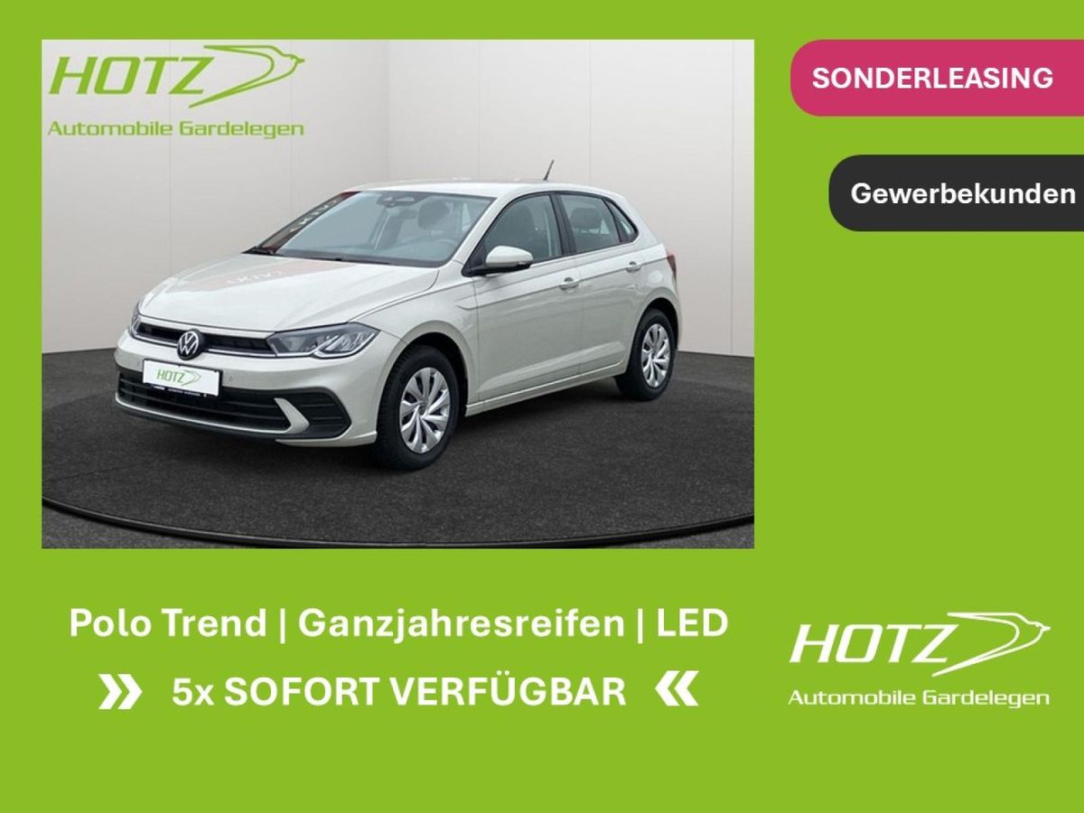Volkswagen Polo Trend | sofort verfügbar | Gewerbe | Ganzjahresreifen Leasing
