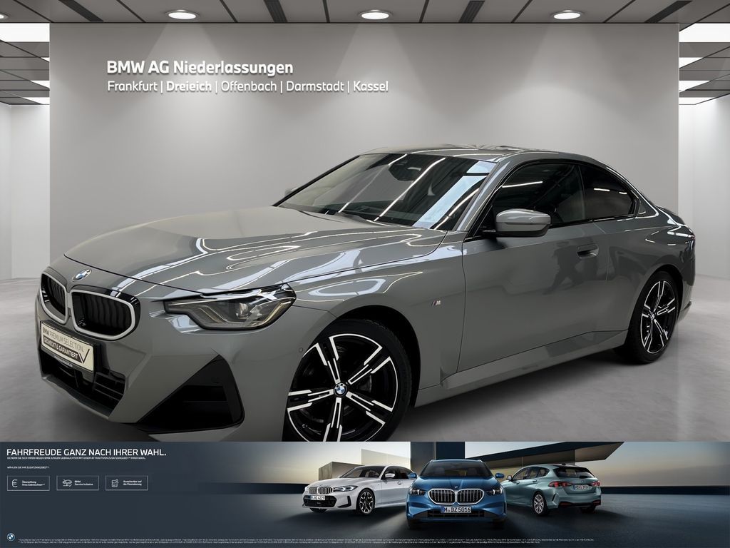 BMW 220i Coupé M Sport Navi Kamera HiFi LED Alarm Leasing