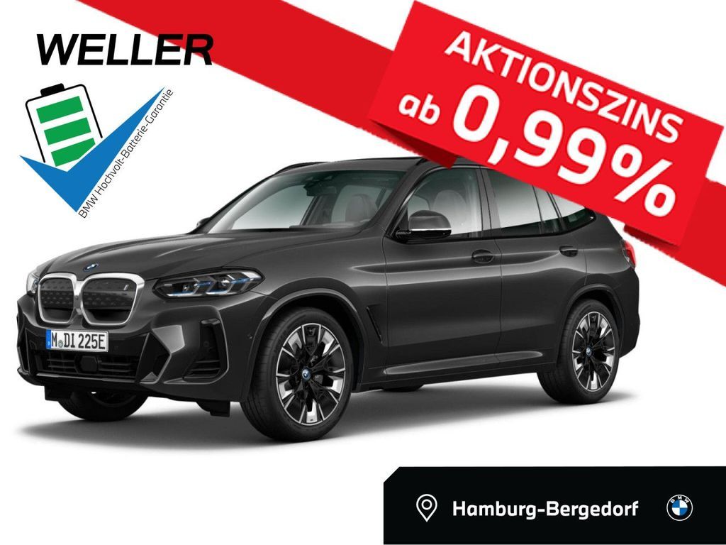 BMW iX3 Impressive M Sport Laser AHK H/K ACC HUD PA+ Leasing