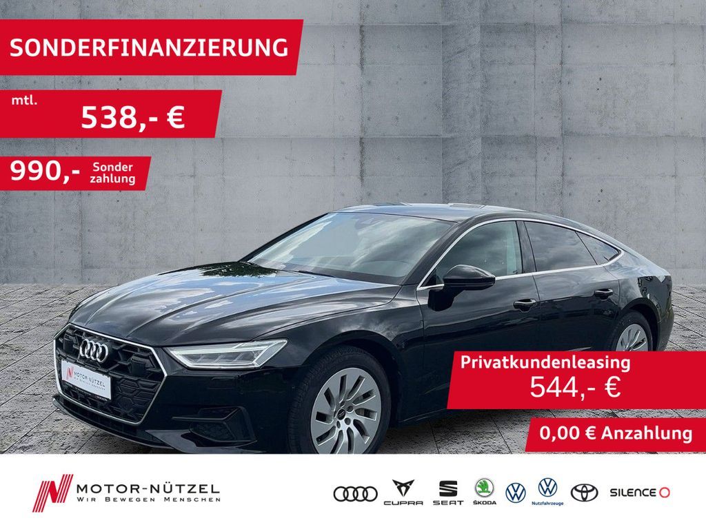 Audi A7 Sportback 45 TFSI S-TR LED+NAVI+RFK+GRA+DAB Leasing
