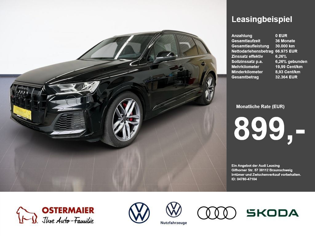 Audi SQ7 COMPETITION PLUS BLACK EDITION 507PS QUATTRO Leasing