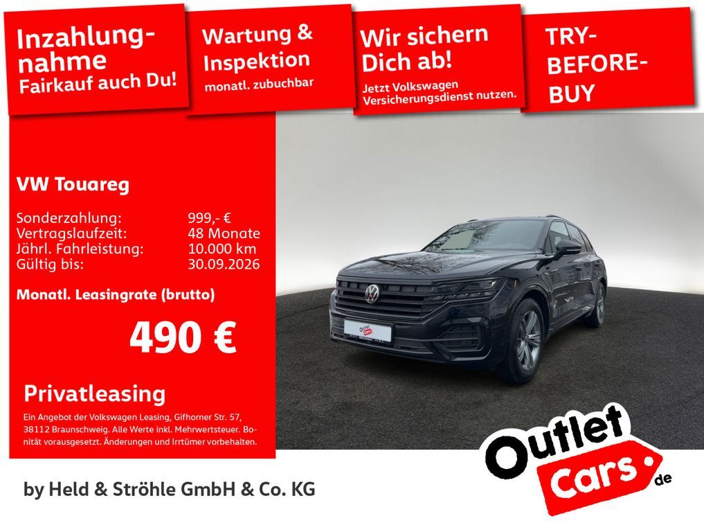 Volkswagen Touareg R-LINE BLACK TDI 4M AHK PANO ALLRADLENK. Leasing