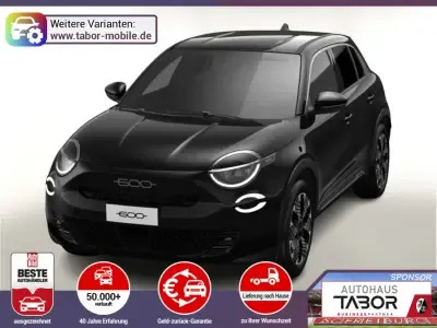 Fiat 600 Hybrid La Prima eHK ACC Massage SHZ Keyl Nav Leasing