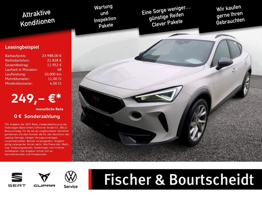 Cupra Formentor 1.4 TSI e-Hybrid KLIMA PDC SHZ ACC LED Leasing