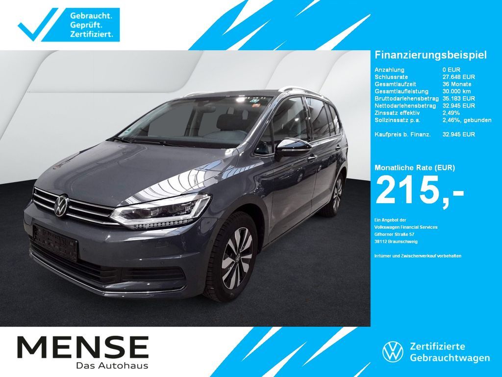 Volkswagen Touran 1.5 TSI GOAL Comfortline DSG IQ.Light|AHK Leasing