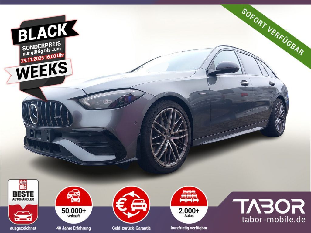 Mercedes-Benz C 43 AMG T 4Matic Leder Pano Burmester NightP Leasing