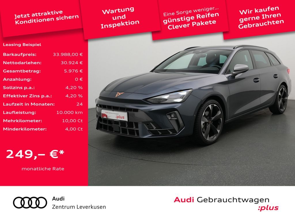 Cupra Leon ST DSG NAVI VIRT ACC LEDER KAM SHZ CARPLAY Leasing