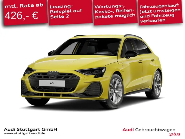 Audi A3 Sportback TFSI e 150 kW S line S tronic