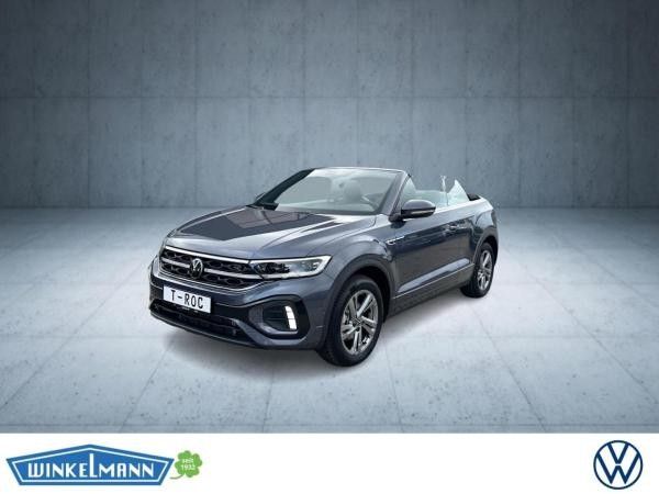 Volkswagen T-Roc Cabriolet R-Line  mit Ganzjahresreifen!! *SOFORT VERFÜGBAR* SCHWARZ & GRAU Leasing