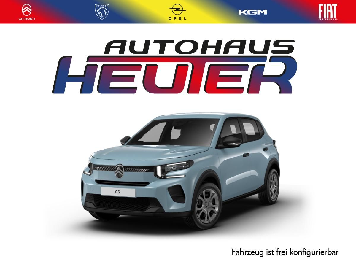 Citroën C3 Elektromotor 113 Urban-Range YOU Leasing