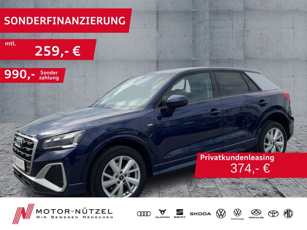 Audi Q2 35 TDI S-TR QU S-LINE MATRIX+NAVI+SHZ+GRA+PDC Leasing