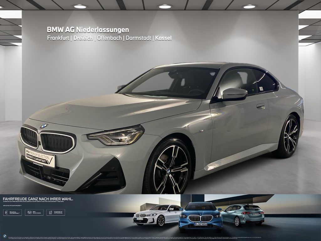 BMW 220i Coupé M Sport Navi Kamera HiFi LED Alarm Leasing