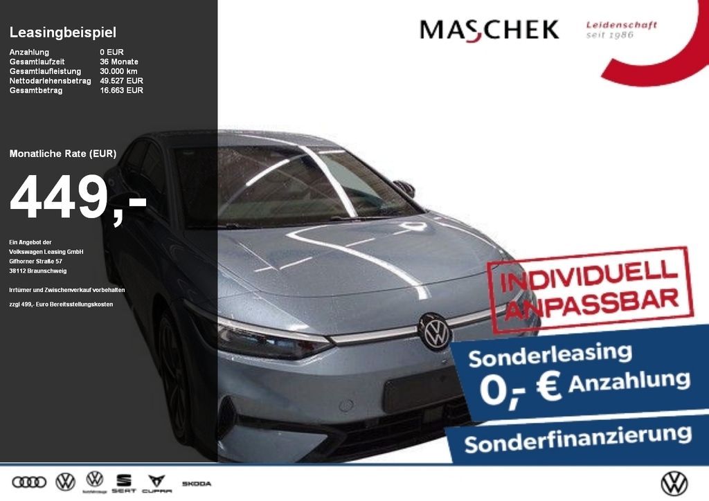 Volkswagen ID.7 Pro S Sonderleasing! AHK Navi IQLIght AHK Leasing