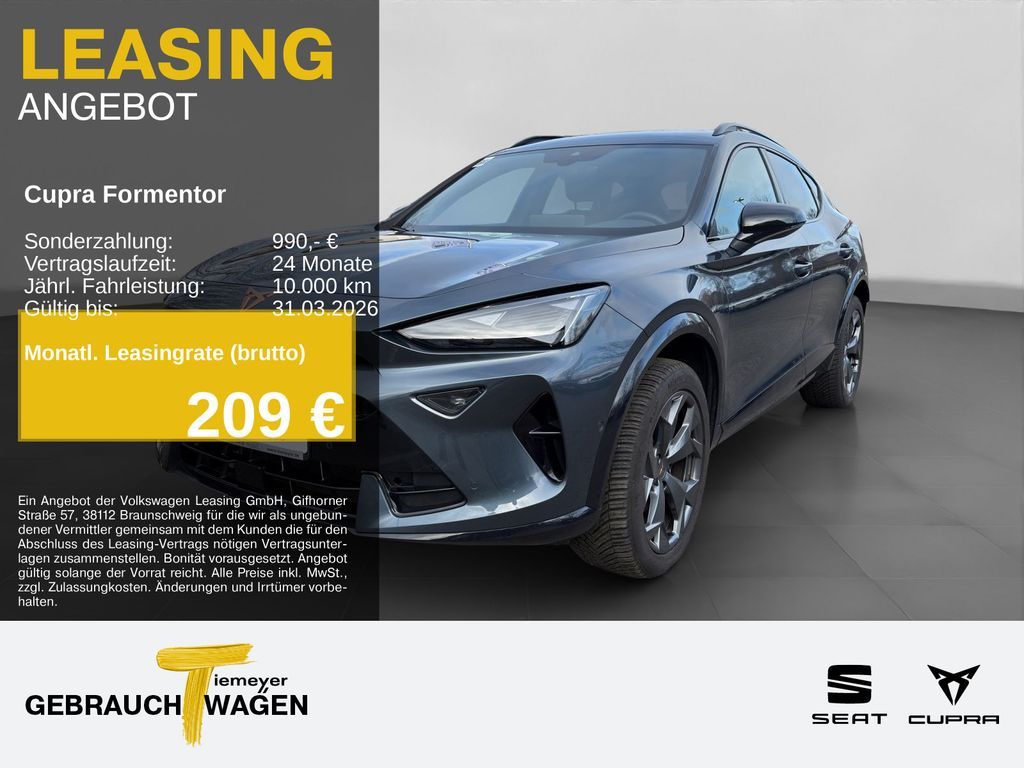 Cupra Formentor 2.0 TDI DSG SIDE-ASSIST SUPERSPORT 360 Leasing