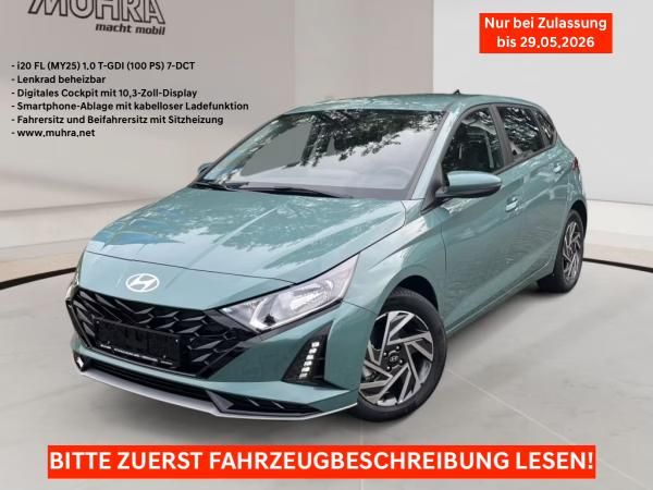 Hyundai i20 1.0 7-DCT TREND 100PS NAVI KAMERA SHZ 16