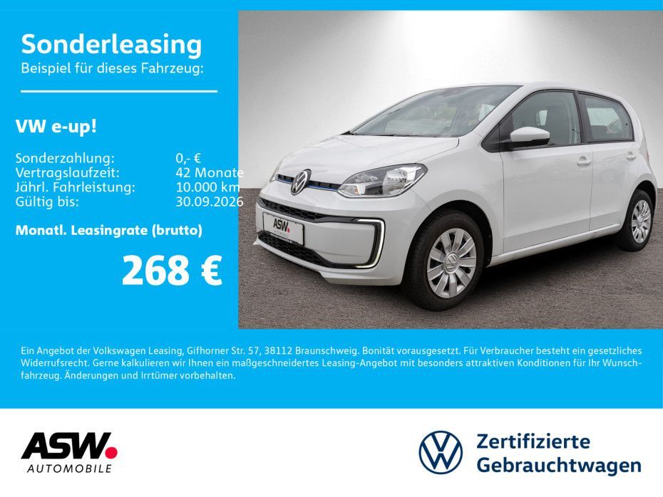 Volkswagen e-up! move up! Climatronic RFK PDC CCS SHZ Leasing