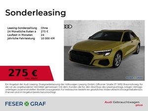 Audi A3 Sportback 45 TFSI e S line Ext/Matrix/HuD/Des Leasing