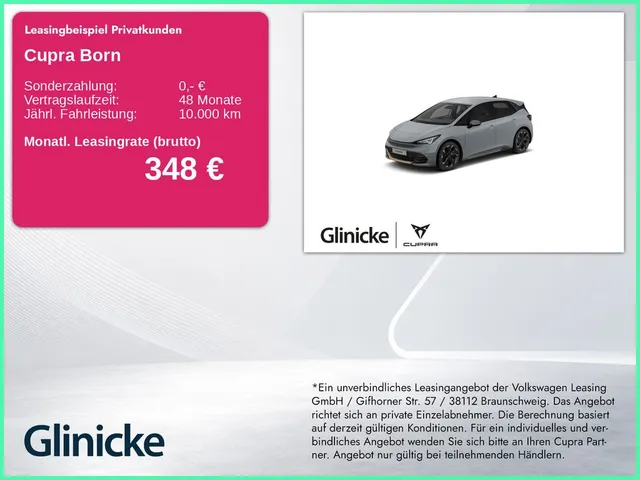 Cupra Born 170 kW Navi KAM KeylessLED Sitzhzg. Allwett