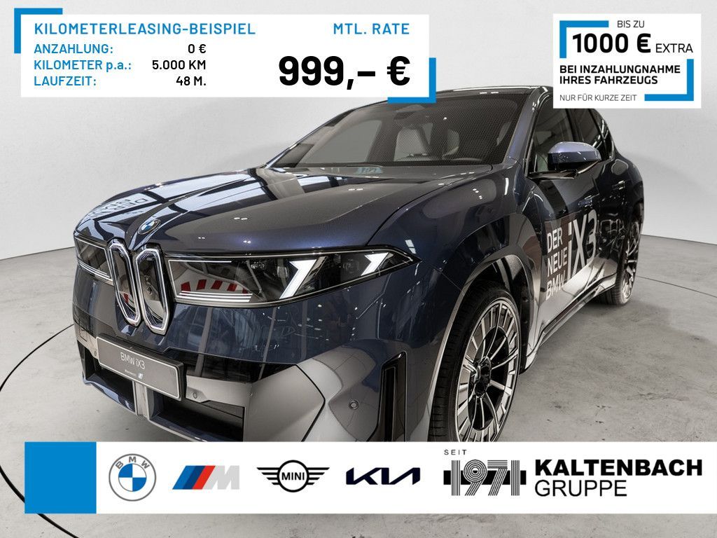 BMW iX3 50 xDrive M-Sport 360° PANO LED HUD ACC NAVI Leasing