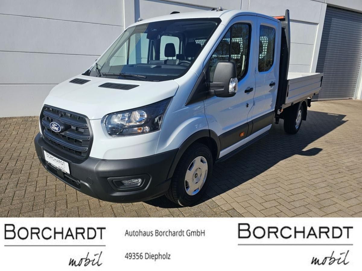 Ford Transit Pritsche 350L3 DK Heck AHK 3.000 kg! *sofort* *Wartung & Verschleiss*Trend Allwetter Leasing