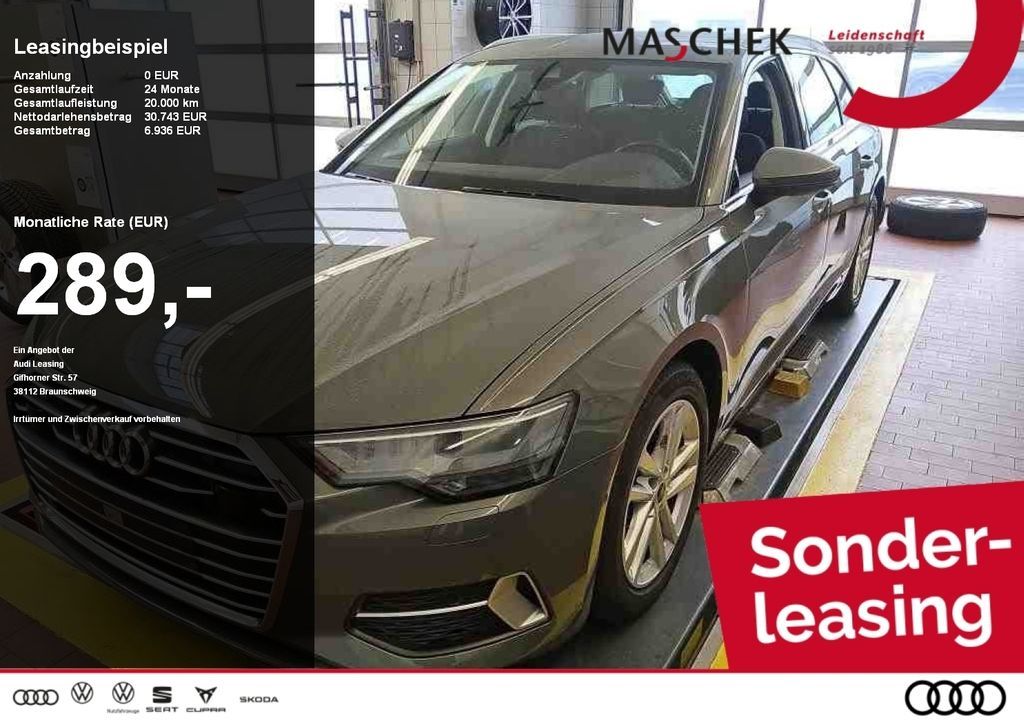 Audi A6 Avant *Sonderleasing* 40 TDI quat RearView Me Leasing