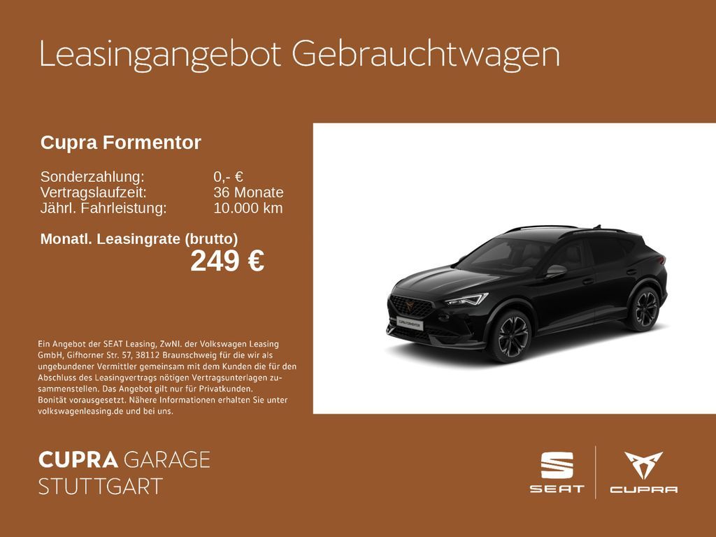 Cupra Formentor 1.4 e-HYBRID 150 kW Leasing