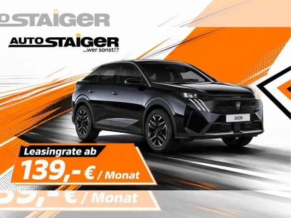 Peugeot 3008 ALLURE 🚗 Hybrid 145 e-DSC6 ☀️ Sommer-DEAL ☀️ Leasing