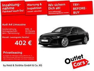 Audi A4 Limousine 50 TDI qu 18 AHK LED NAVI SD STANDH