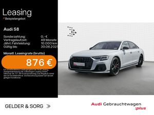 AUDI S8 TFSI OptikSchwarz*Karmesinrot*Dinamica*HuD Leasing
