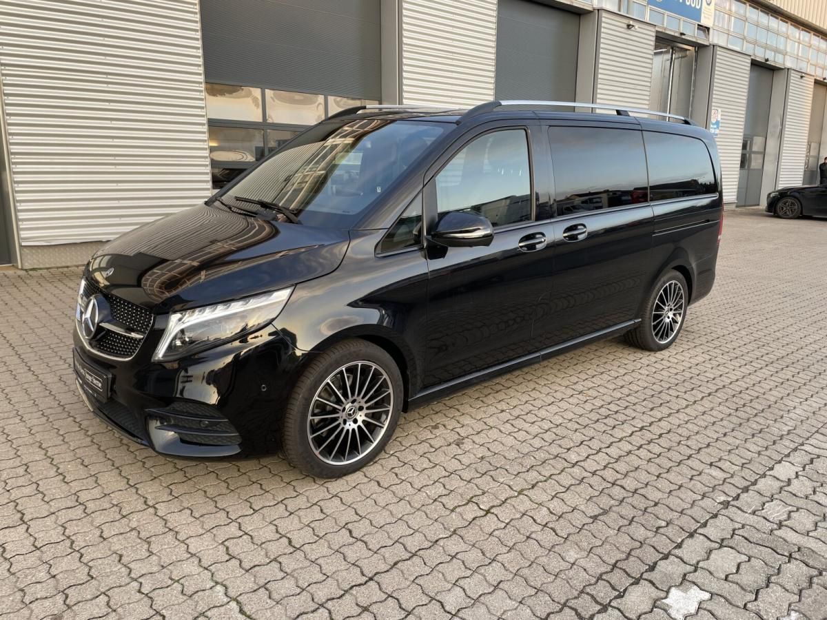 Mercedes-Benz V 300 d lang Avantgarde Edition mit AMG+Standheizung+AHK+360°+ILS+Burmester Leasing
